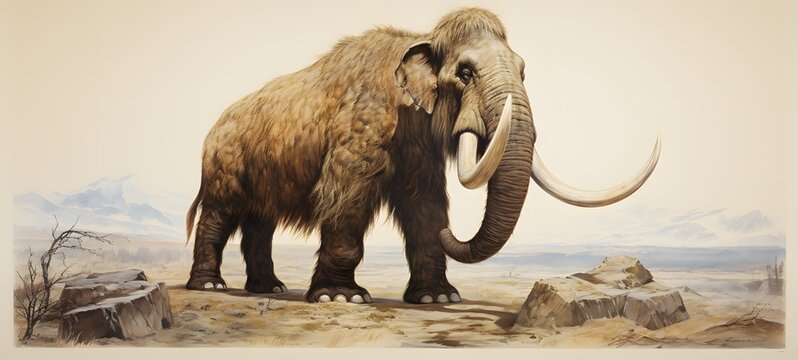 mammoth humanidad full body ,generative AI