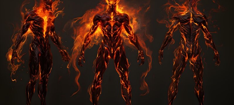 ifrit humanidad full body,generative AI