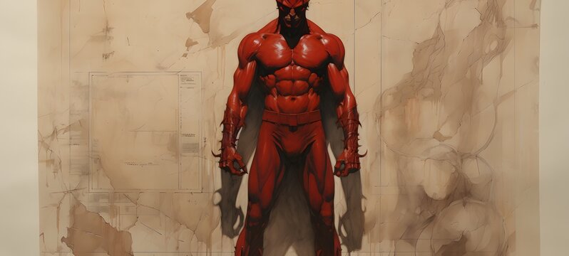 devil humanidad full body,generative AI