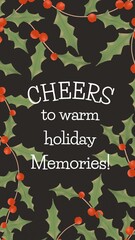 Holidays greetings Instagram story template © Rawpixel.com