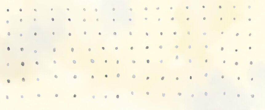 Soft Watercolor Dot Pattern Background Texture with Analog Feel in Cream and Yellow