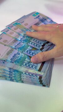 money in hand
