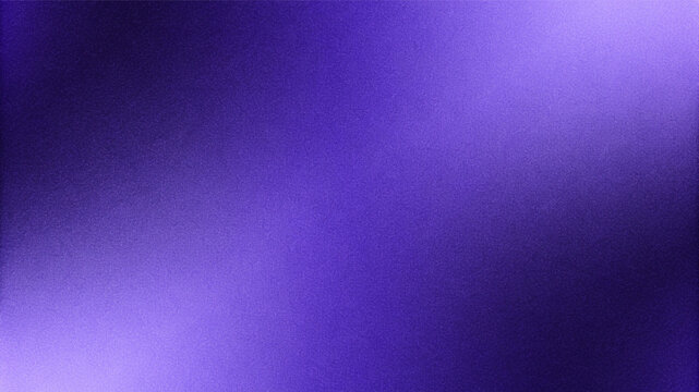 Purple blue violet gradient background with soft blur, grainy noise texture and vintage light effect, abstract retro grunge pattern with copy space for wallpapers