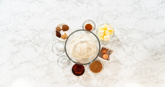 Amber Gingerbread Cookie Dough for Festive Baking