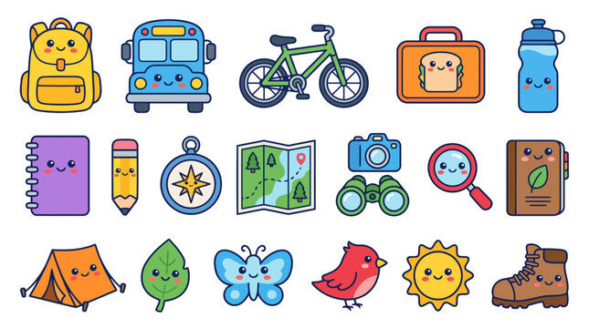 School lunch stickers, children&rsquo;s stationery, planner graphics, lunchbox designs, educational materials, printable products.