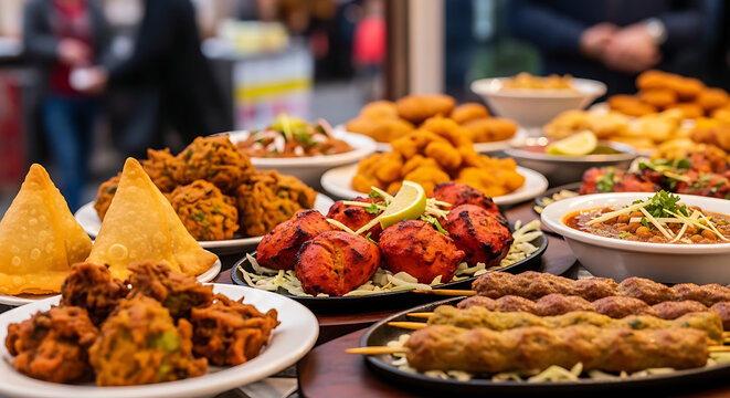 thai food on the market