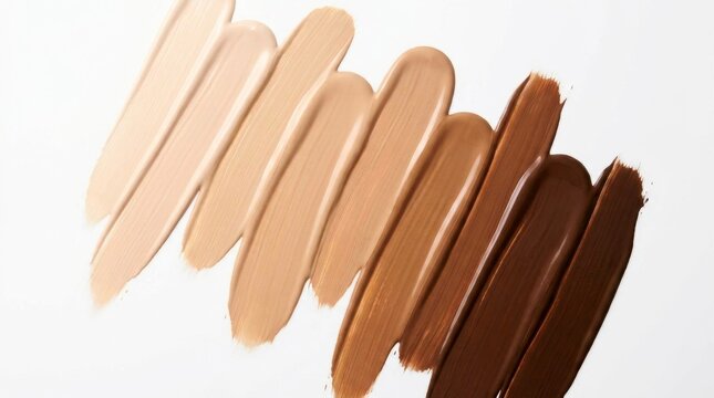 shades foundation white background