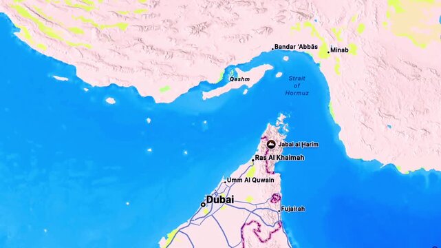 Lark, Qeshm and Hormuz Islands in Iran Showing Persian Gulf Geography, Scenic Coastlines, Strategic Maritime Location and Regional Tourism Landscape