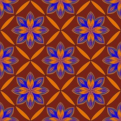 Fototapeta premium seamless floral pattern