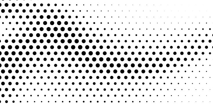 Black and white abstract geometric pattern with halftone effect for sporty background. Hexagon texture for jersey pattern. Easily resized and recoloured at your discretion. Vector Format Illustration.