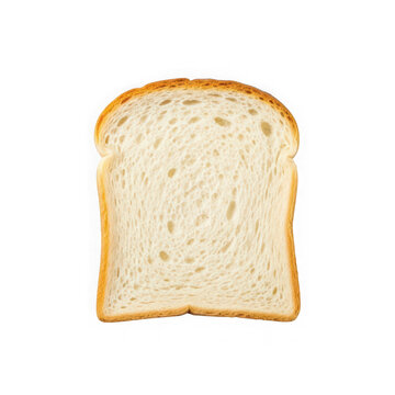 Slice of toasted white bread