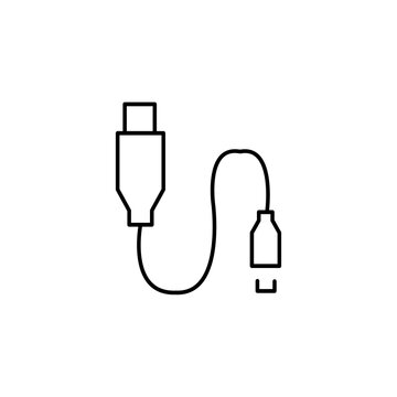 USB cable icon