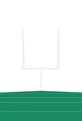 ,American football stadium goal post backgoundd © 優介 隈