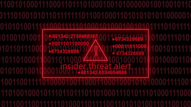 Digital glitch effect overlaying a red warning sign within a code editor displaying  syntax and system status messages creating a cybersecurity alert concept