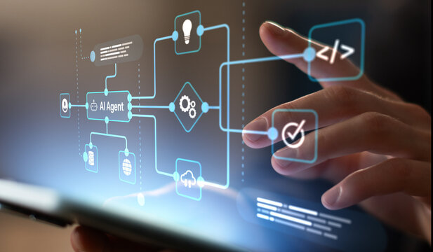 AI Artificial Intelligence Agent for Workflow Automation and Business Process Management