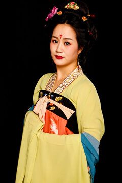 Eastern classical costume culture portrait photography