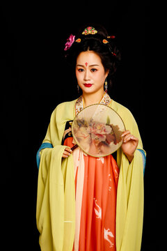 Eastern classical costume culture portrait photography