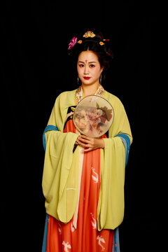 Eastern classical costume culture portrait photography