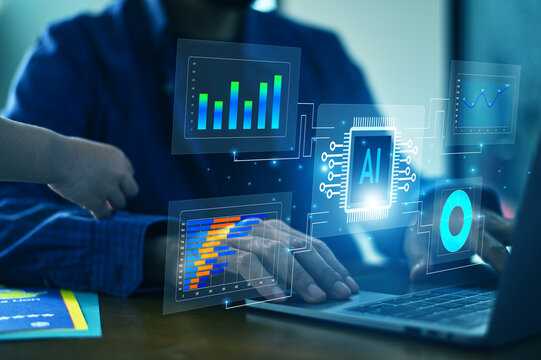 AI for Business Data Analysis Professional Using Artificial Intelligence Technology to Analyze Business Data, Generate Insights, Improve Decision-Making, and Support Modern Digital Business Strategy