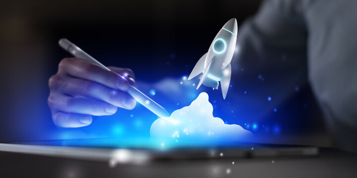 Startup Business Growth Concept for Entrepreneurship and Innovation Strategy Planning