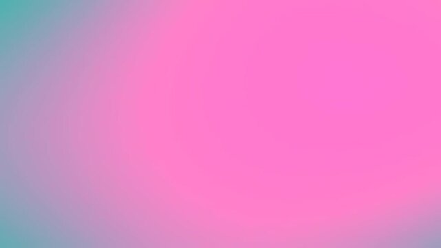 Pink and teal dual tone gradient background animation