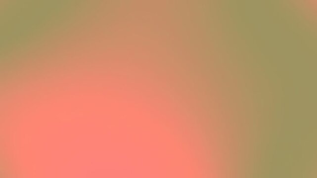 Soft peach and green gradient background animation