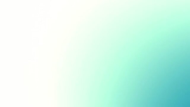 Teal and white geometric gradient background animation