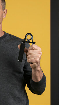 Hand Exercising Equipment Close-Up