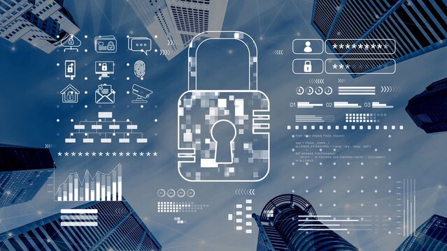 Cyber security system protecting digital infrastructure. Cyber security ensures data safety, prevents breaches, cyber security strengthens defense, and supports secure operations. Marrow
