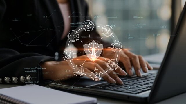 Creative business solutions and process improvement strategy with a female business professional developing innovative ideas, optimizing workflows and supporting sustainable corporate growth