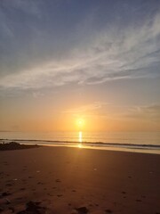 Fototapeta premium sunset at the beach