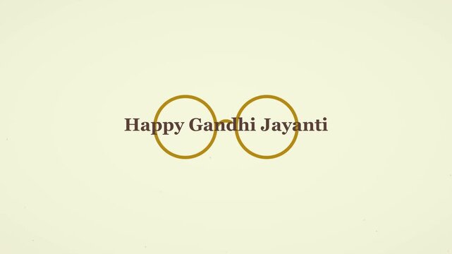 Minimalist animation for an indian national holiday celebration