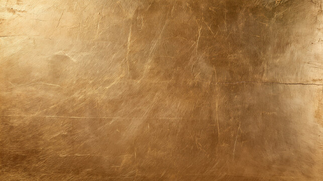 Aged Gold Foil Metallic Texture Background