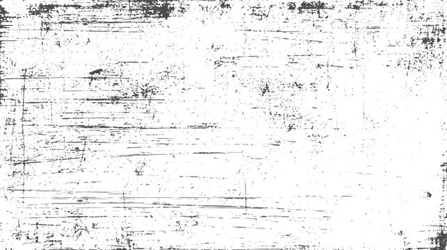 Black and White Grunge Texture, Abstract Grain, Paint Splashes and Stained Urban Surface Effect.