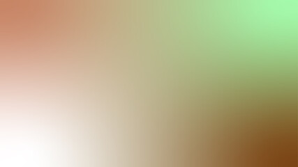 Soft Gradient Background with Peach Green Brown Tones © Anna