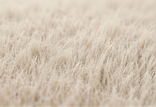 Fleece fabric macro, soft polyester fibers