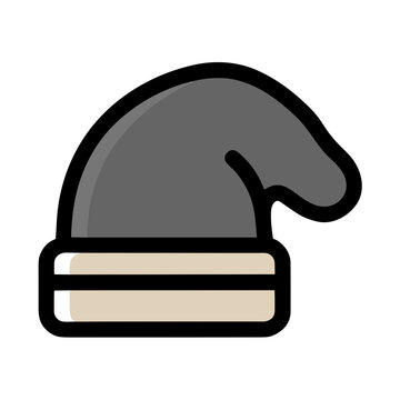 Icon of a gray sleeping cap