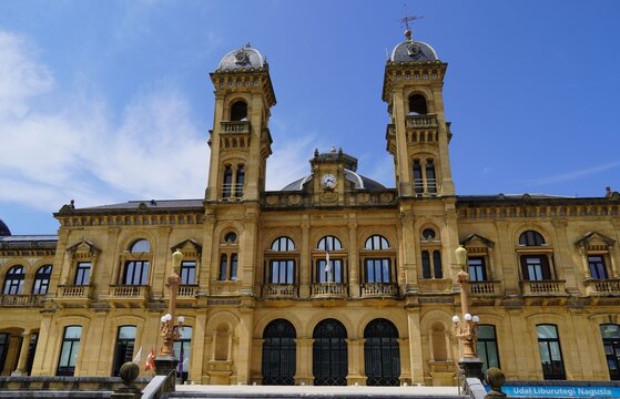The San Sebastian City Hall and former Casino, Spain