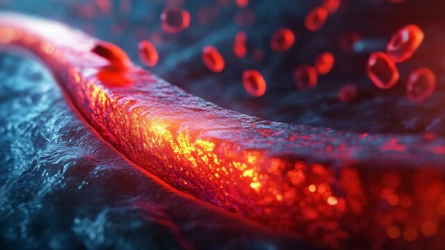 selective focus venous valves regulating one way blood flow toward the heart in circulatory system