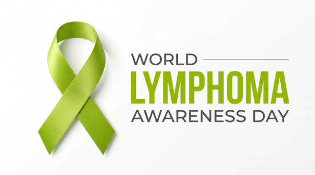   
World Lymphoma Awareness Day green ribbon cancer support education global recognition solidarity resilience compassion hope prevention advocacy inspiration wellness   generative ai