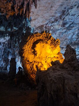 fire in the cave