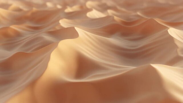 Abstract Beige Sand Dune Wavy Organic Background