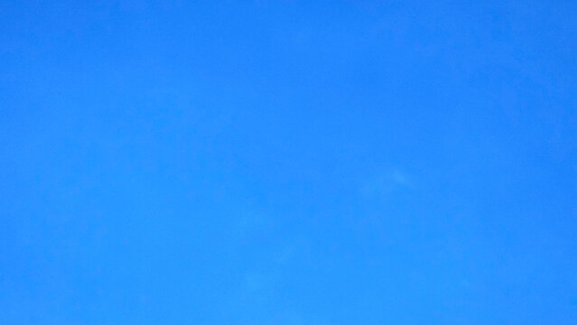 Clear Blue Sky on a Sunny Day Background.