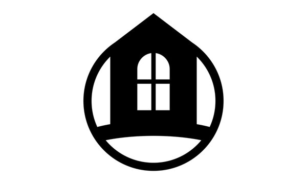 black home logo design