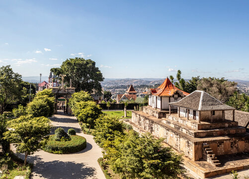 산책로,정원,유적지,돌,계단,로바왕궁,The Rova of Antananarivo,아날라만가언덕,안타나나리보,마다가스카르