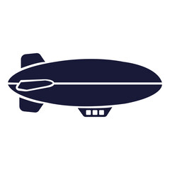 Illustration Of a Blimp © SimpleDesign