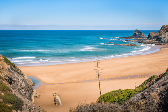 Praia de Odeceixe, Algarve, Portugal