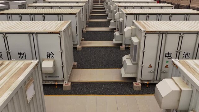Integrated solar power and energy storage station	