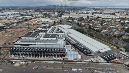 Melbourne data center providing cloud computing infrastructure solutions © GoAerials
