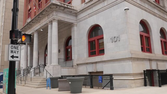 Dayton, Ohio City Hall in downtown Dayton